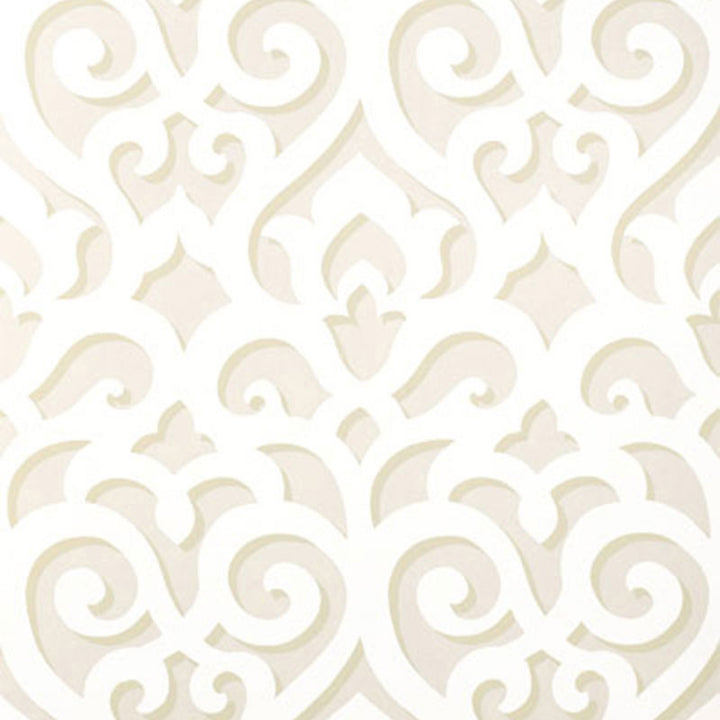 Veneto Cream 5003720 by Schumacher Wallpaper PALAZZO DAMASKS Paper 0 UNITED STATES OF AMERICA </p><p>Repeat: Horizontal: 13 1/2" (34CM) and Vertical: 20" (51CM) 27 - Fabric Carolina -