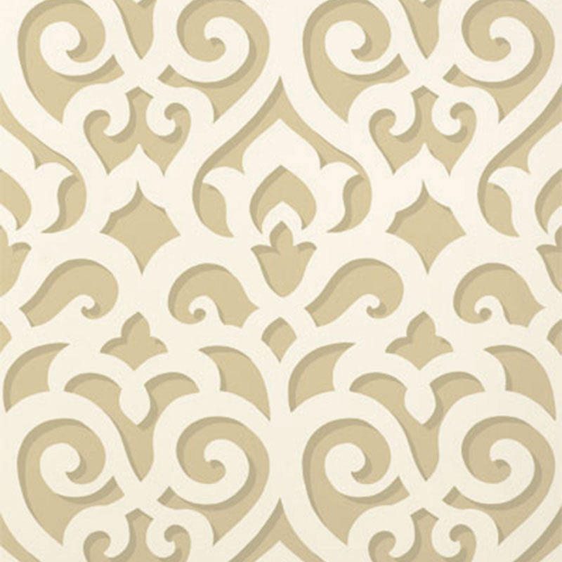Veneto Taupe 5003721 by Schumacher Wallpaper PALAZZO DAMASKS Paper 0 UNITED STATES OF AMERICA </p><p>Repeat: Horizontal: 13 1/2" (34CM) and Vertical: 20" (51CM) 27 - Fabric Carolina -