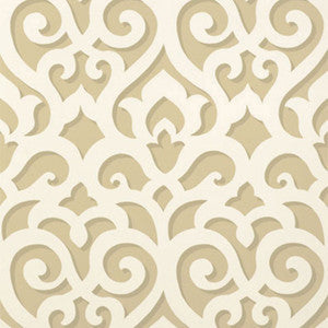 Veneto Taupe 5003721 by Schumacher Wallpaper