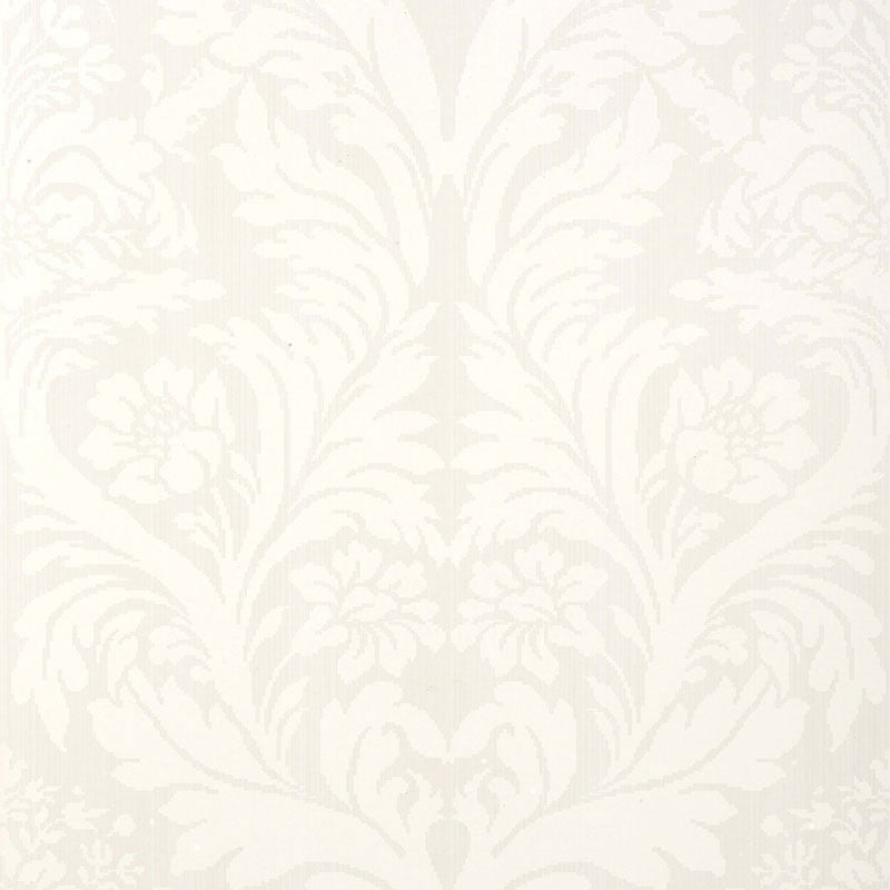 Rozzano Damask Alabaster 5003740 by Schumacher Wallcovering Schumacher Wallcovering Rozzano Damask Alabaster 5003740Wallcovering Paper UNITED STATES OF AMERICA </p><p>Repeat: H: HORZ. 27" (69CM) , V: VERT. 60 1/4" (153CM) 27 - Fabric Carolina -