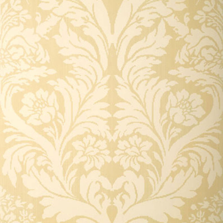 Rozzano Damask Wheat 5003741 by Schumacher Wallcovering Schumacher Wallcovering Rozzano Damask Wheat 5003741Wallcovering Paper UNITED STATES OF AMERICA </p><p>Repeat: H: HORZ. 27" (69CM) , V: VERT. 60 1/4" (153CM) 27 - Fabric Carolina -