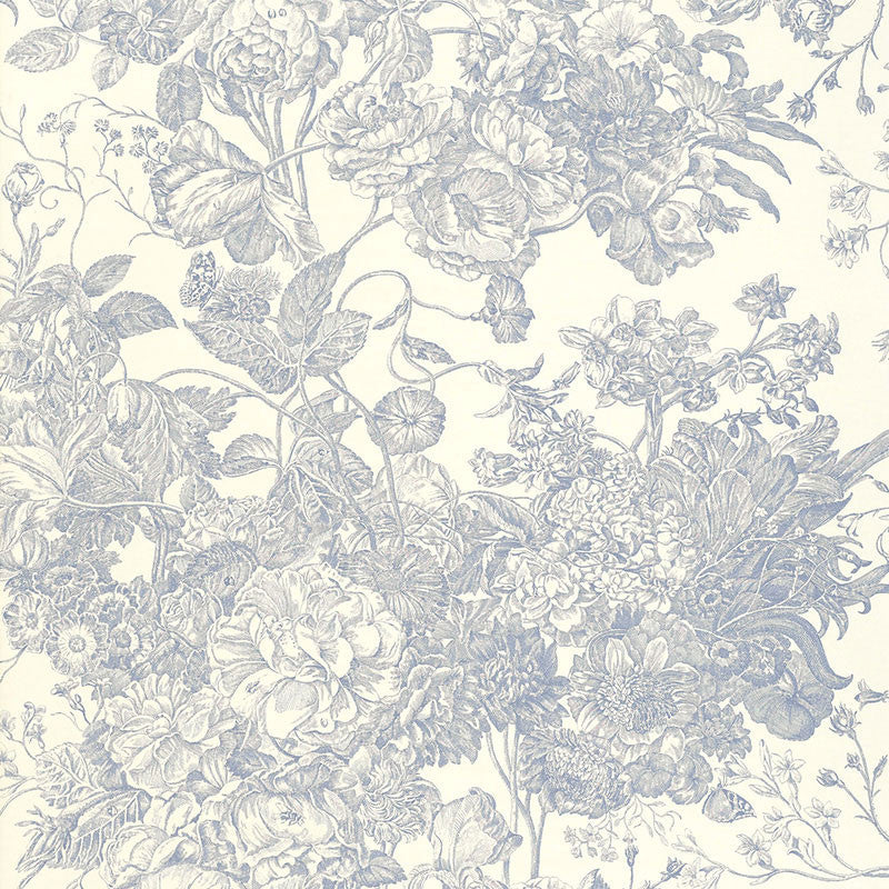Toile Florissante Hyacinth 5004090 by Schumacher Wallpaper SIGNATURE PRINTS Paper 0 UNITED STATES OF AMERICA </p><p>Repeat: Horizontal: 27" (69CM) and Vertical: 36" (91CM) 27 - Fabric Carolina -