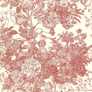 Toile Florissante Begonia 5004093 by Schumacher Wallpaper