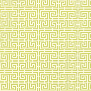 Chinois Fret Celadon 5004163 by Schumacher Wallcovering