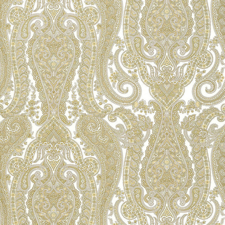 Isabella Paisley Sandstone 5004183 by Schumacher Wallpaper SIGNATURE PRINTS Paper 0 UNITED STATES OF AMERICA </p><p>Repeat: Horizontal: 27" (69CM) and Vertical: 18" (46CM) 27 - Fabric Carolina -