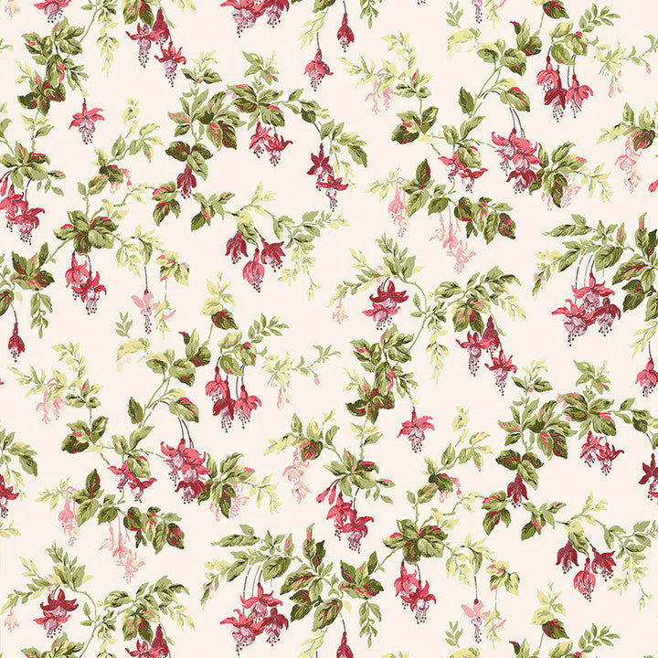 Garden Gate Amethyst 5004340 by Schumacher Designer Wallpaper GREENHOUSE Paper 0 UNITED STATES OF AMERICA </p><p>Repeat: Horizontal: 13 1/2" (34CM) and Vertical: 25 1/4" (64CM) 27 - Swanky Fabrics -