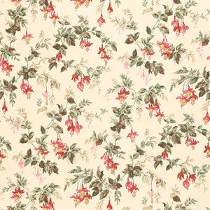 Garden Gate Parchment 5004343 by Schumacher Wallcovering