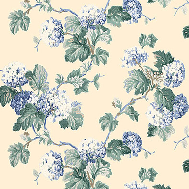 Viburnum Periwinkle 5004372 by Schumacher Wallcovering Schumacher Wallcovering Viburnum Periwinkle 5004372Wallcovering Paper UNITED STATES OF AMERICA </p><p>Repeat: H: HORZ. 27" (69CM) , V: VERT. 19" (48CM) 27 - Fabric Carolina -