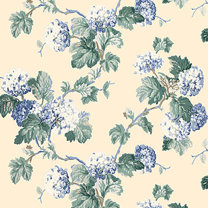 Viburnum Periwinkle 5004372 by Schumacher Wallcovering Schumacher Wallcovering Viburnum Periwinkle 5004372Wallcovering Paper UNITED STATES OF AMERICA </p><p>Repeat: H: HORZ. 27" (69CM) , V: VERT. 19" (48CM) 27 - Fabric Carolina -