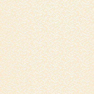 Coral Vine Parchment 5004410 by Schumacher Wallcovering