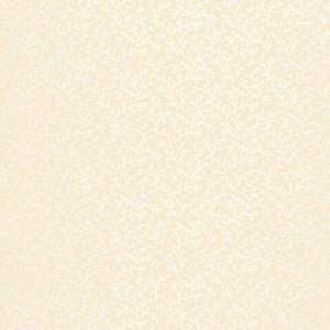 Coral Vine Parchment 5004410 by Schumacher Wallcovering