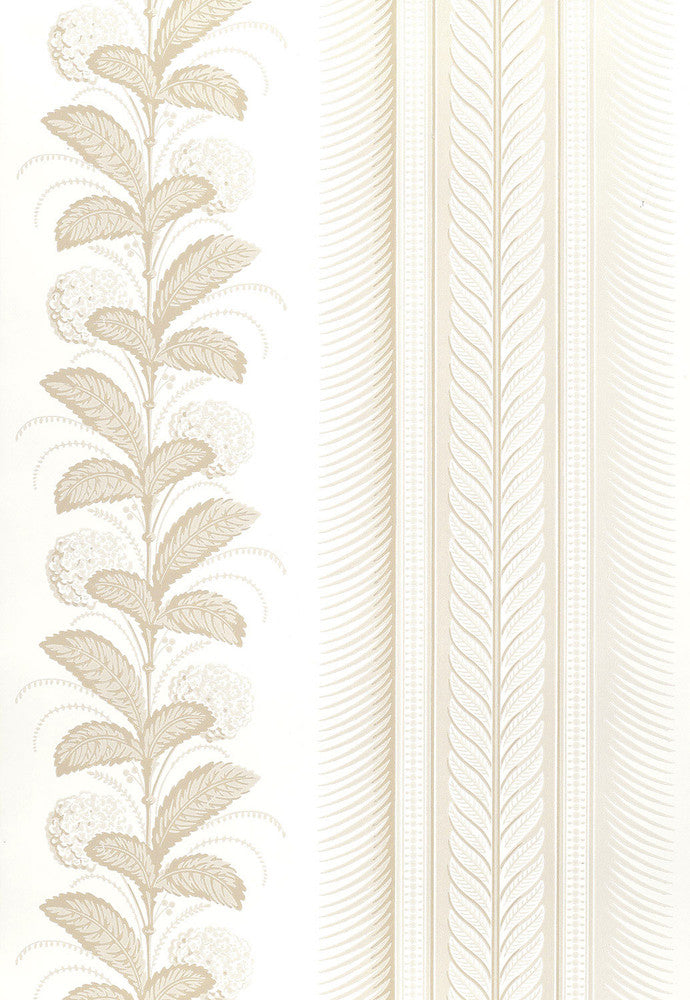 Hydrangea Drape White 5004450 by Schumacher Wallpaper GREENHOUSE Paper 0 UNITED STATES OF AMERICA </p><p>Repeat: Horizontal: 27" (69CM) and Vertical: 10 1/4" (26CM) 27 - Fabric Carolina -