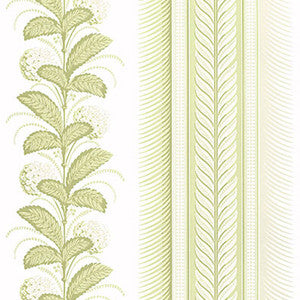 Hydrangea Drape Willow 5004452 by Schumacher Wallcovering