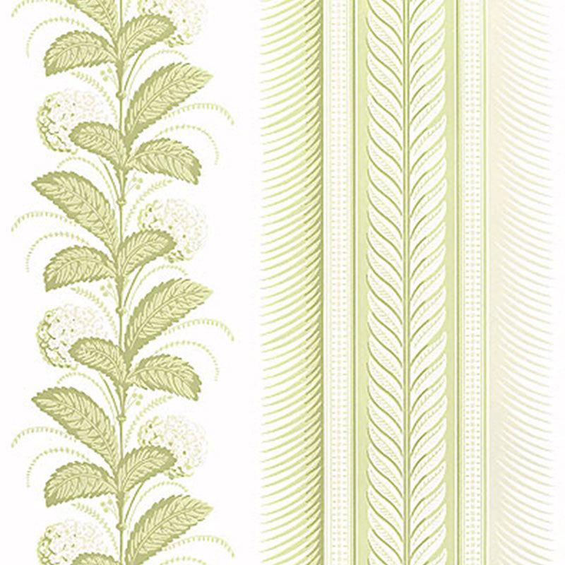 Hydrangea Drape Willow 5004452 by Schumacher Wallcovering