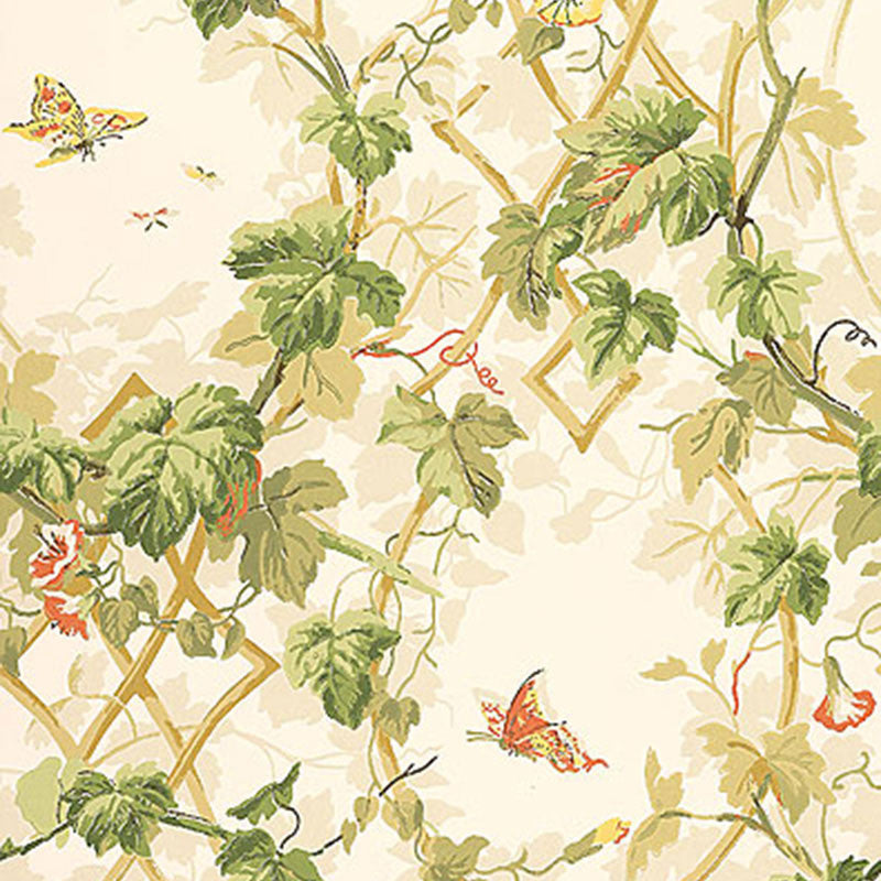 Leafy Arbor Parchment 5004492 by Schumacher Wallcovering Schumacher Wallcovering Leafy Arbor Parchment 5004492Wallcovering Paper UNITED STATES OF AMERICA </p><p>Repeat: H: HORZ. 20 1/2" (52CM) , V: VERT. 25 1/4" (64CM) 20.5 - Fabric Carolina -