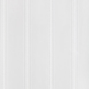 Lorraine Stripe Pewter 5004583 by Schumacher Wallcovering