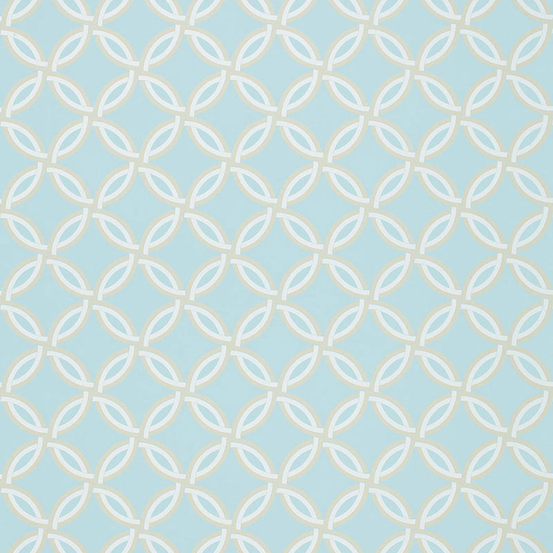Spherica Sky 5005132 by Schumacher Wallcovering