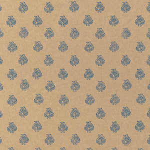 Kaladera Indigo 5005255 by Schumacher Wallcovering