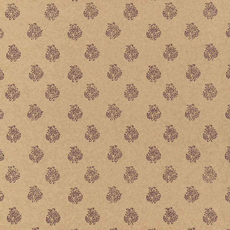 Kaladera Aubergine 5005256 by Schumacher Wallcovering