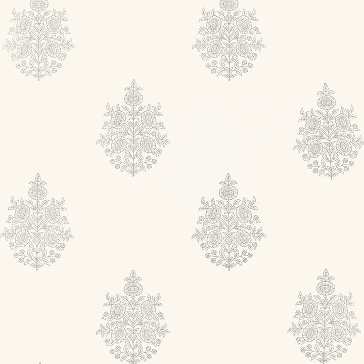 Asara Flower Oyster 5005320 by Schumacher Wallcovering
