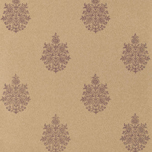 Asara Flower Aubergine 5005324 by Schumacher Wallcovering