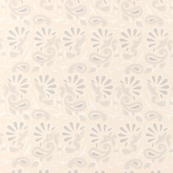 Rampura Oyster 5005340 by Schumacher Wallpaper JAIPUR / HAND BLOCK PRINTS Paper 0 INDIA </p><p>Repeat: Horizontal: and Vertical: 11 3/4" (30CM) 27 - Fabric Carolina -