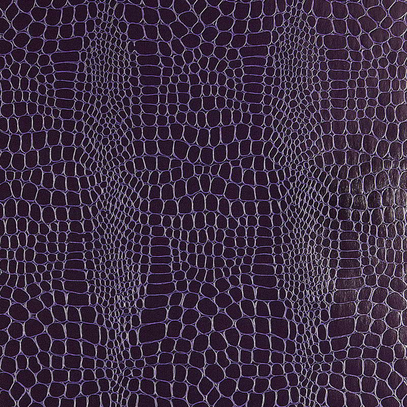 Crocodile Violet 5005832 by Schumacher Wallpaper MODERN GLAMOUR Paper 0 UNITED STATES OF AMERICA </p><p>Repeat: Horizontal: 5 1/2" (14CM) and Vertical: 11 1/2" (29CM) 0 - Fabric Carolina -