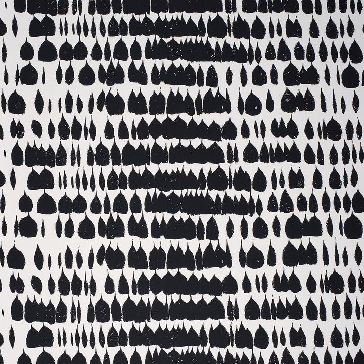 Queen Of Spain Black 5005881 by Schumacher Wallcovering