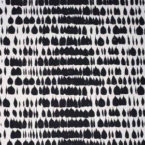 Queen Of Spain Black 5005881 by Schumacher Wallcovering
