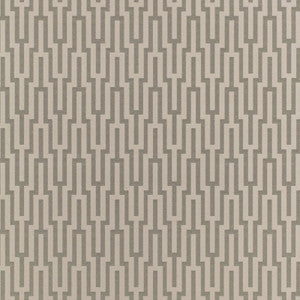 Metropolitan Fret Taupe 5005892 by Schumacher Wallcovering