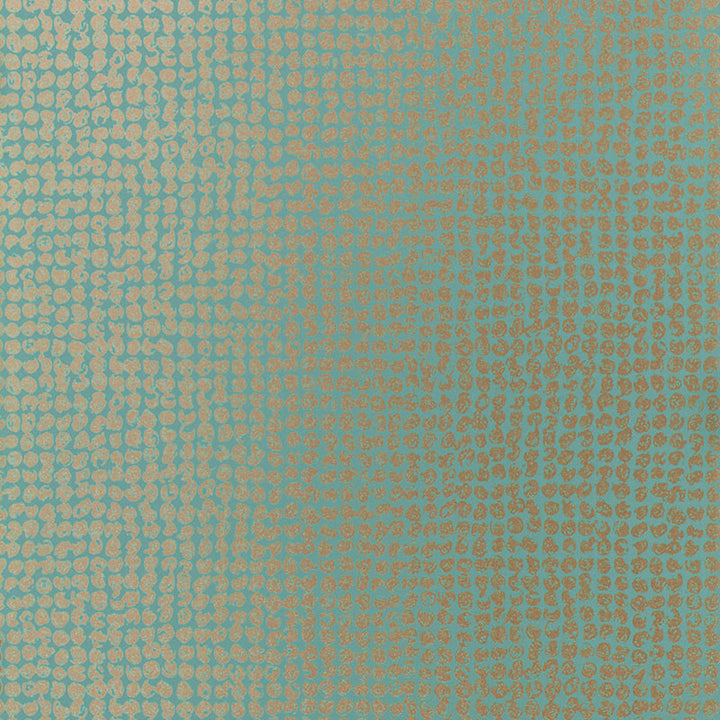 Samarra Turquoise 5005902 by Schumacher Wallcovering