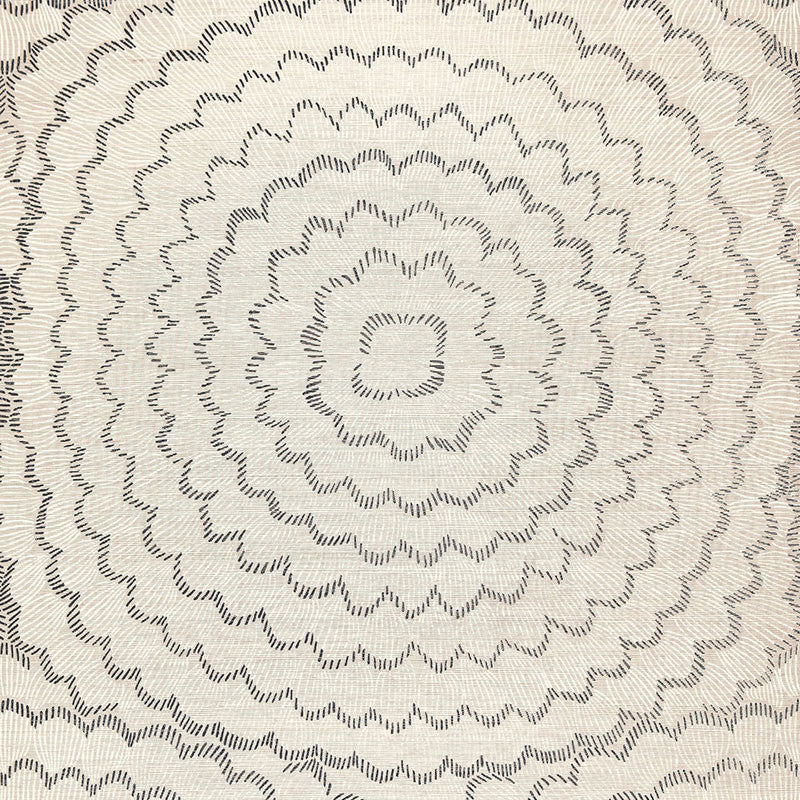 Feather Bloom Dove 5006070 by Schumacher Wallcovering