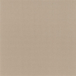 Huston Houndstooth Malt 5006190 by Schumacher Wallcovering