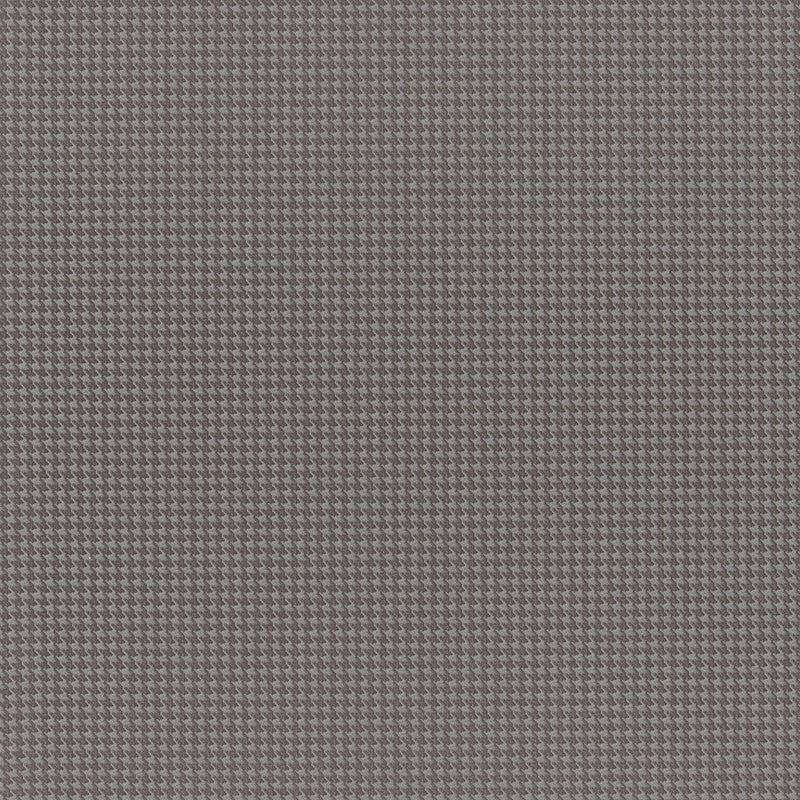 Huston Houndstooth Charcoal 5006193 by Schumacher Wallcovering