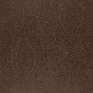 Breckenridge Paisley Java 5006242 by Schumacher Wallcovering