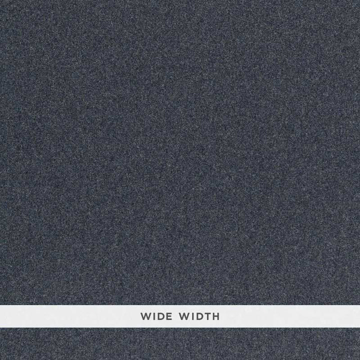 Chester Wool Sidewall Denim 5006297 by Schumacher Wallcovering