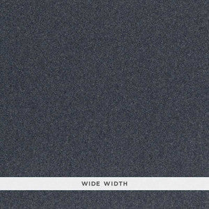 Chester Wool Sidewall Denim 5006297 by Schumacher Wallcovering