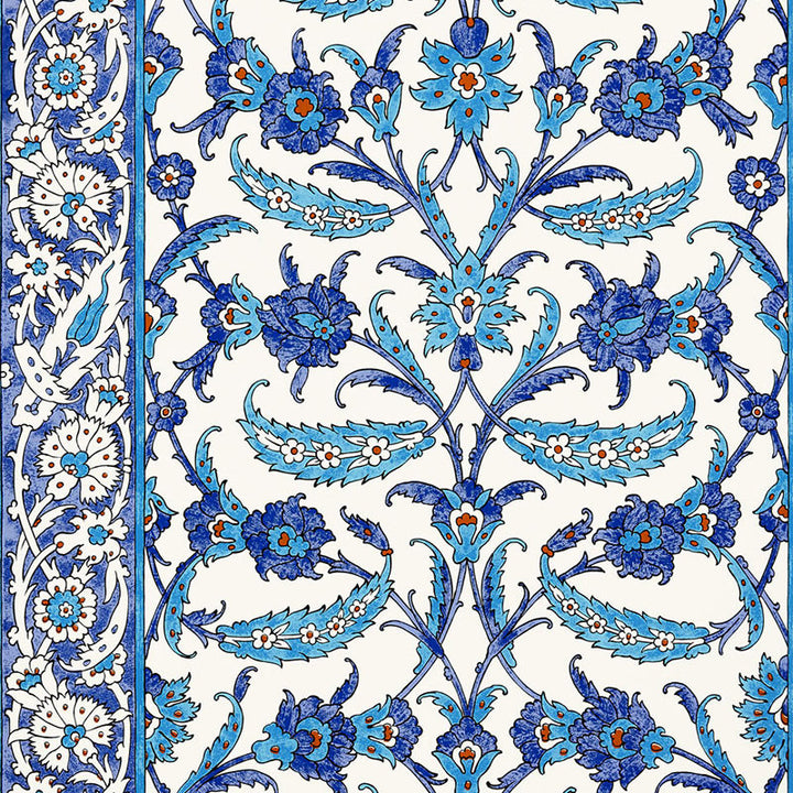 Topkapi Peacock 5006660 by Schumacher Wallpaper MARTYN LAWRENCE BULLARD Paper 0 UNITED STATES OF AMERICA </p><p>Repeat: Horizontal: 27" (69CM) and Vertical: 36" (92CM) 27 - Fabric Carolina -