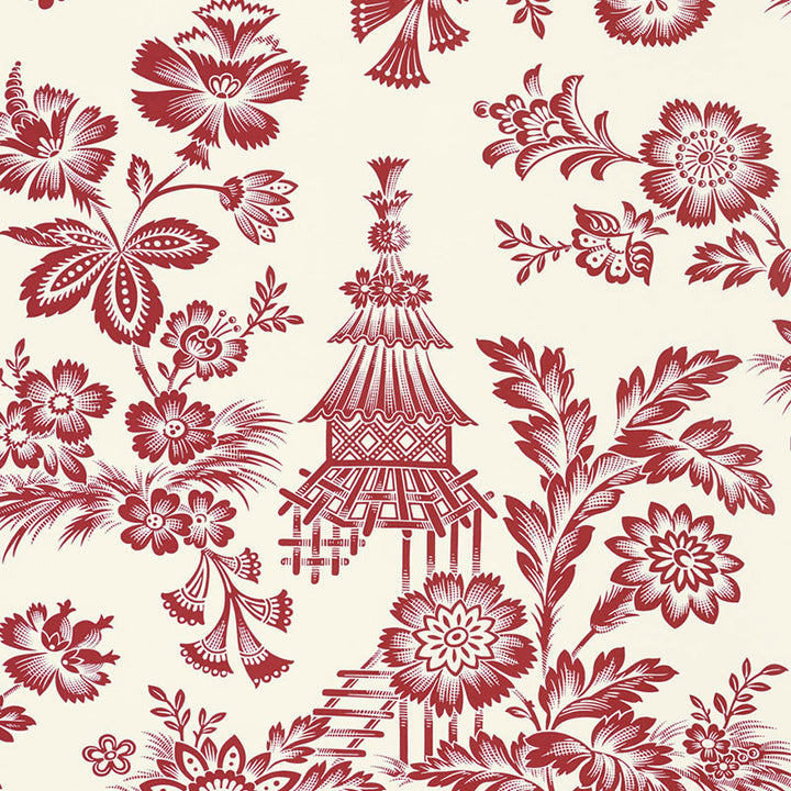 Song Garden Lacquer 5007031 by Schumacher Wallpaper PRINT HAPPY Paper 0 UNITED STATES OF AMERICA </p><p>Repeat: Horizontal: 26 1/2" (67CM) and Vertical: 31 3/8" (80CM) 27 - Fabric Carolina -