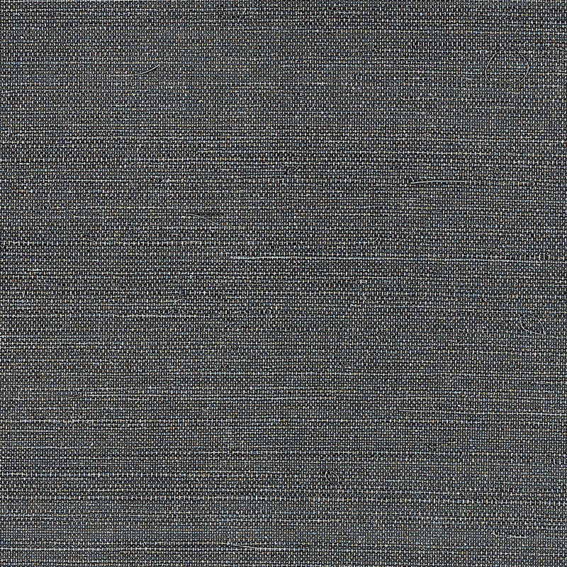 Hemp Shimmer Slate Shimmer 5007879 by Schumacher Wallcovering