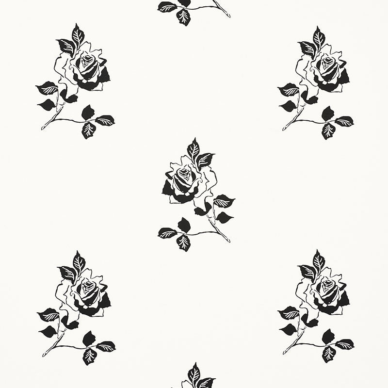 Adele Blackwork 5008830 by Schumacher Wallpaper VOGUE LIVING Paper 0 UNITED STATES OF AMERICA </p><p>Repeat: Horizontal: 13 1/2" (34CM) and Vertical: 27" (69CM) 27 - Fabric Carolina -