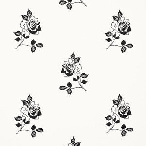 Adele Blackwork 5008830 by Schumacher Wallcovering