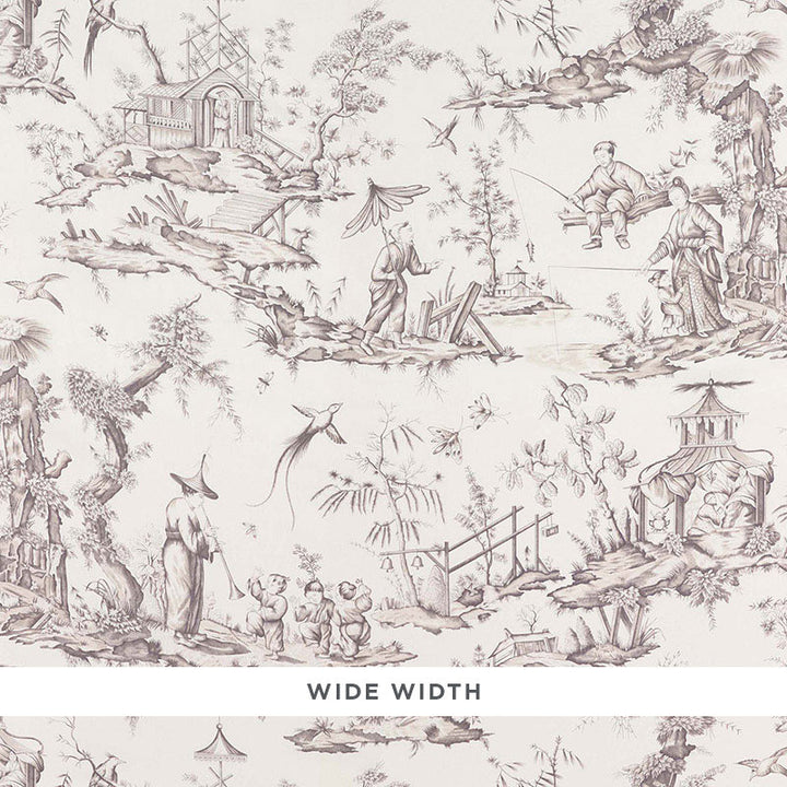Shengyou Toile Driftwood 5008992 by Schumacher Wallcovering Schumacher Wallcovering Shengyou Toile Driftwood 5008992Wallcovering Paper UNITED STATES OF AMERICA </p><p>Repeat: H: HORZ. 44" (112CM) , V: VERT. 47" (119CM) 44 - Fabric Carolina -