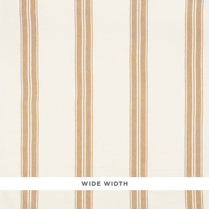 Brentwood Stripe Neutral 5009000 by Schumacher Wallcovering