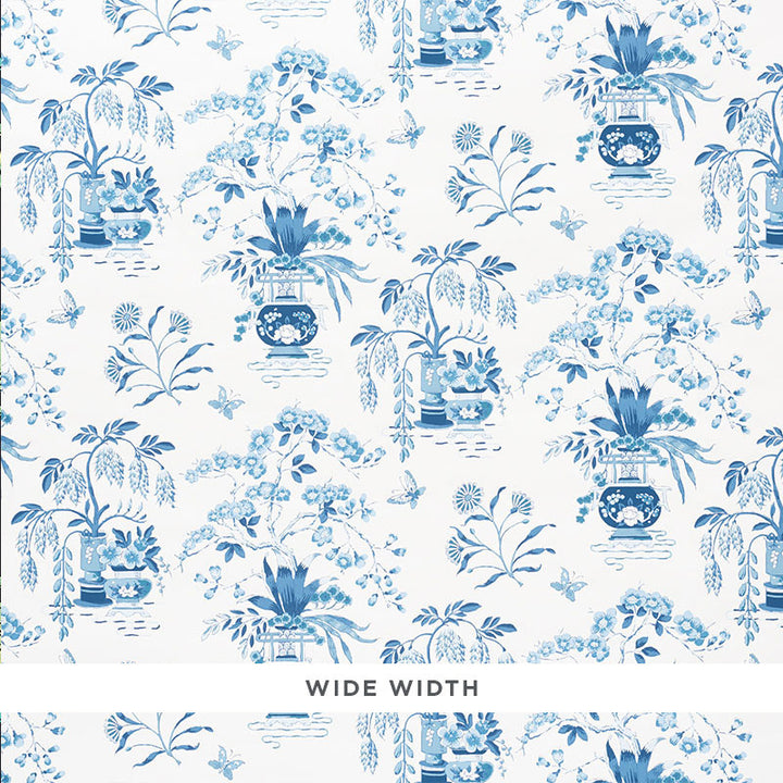 Ming Vase Porcelain 5009080 by Schumacher Wallpaper SIGNATURE SCHUMACHER Paper 0 UNITED STATES OF AMERICA </p><p>Repeat: Horizontal: 18" (46CM) and Vertical: 19" (48CM) 54 - Fabric Carolina -