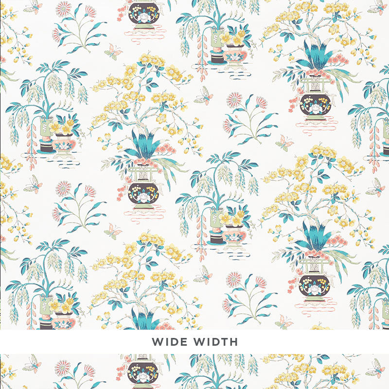 Ming Vase Multi 5009081 by Schumacher Wallpaper SIGNATURE SCHUMACHER Paper 0 UNITED STATES OF AMERICA </p><p>Repeat: Horizontal: 18" (46CM) and Vertical: 19" (48CM) 54 - Fabric Carolina -