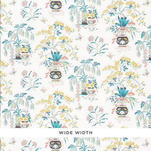 Ming Vase Multi 5009081 by Schumacher Wallpaper
