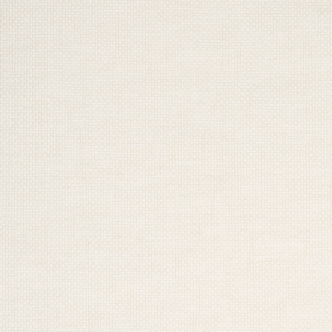 Tonal Paperweave - White by Schumacher Wallcovering