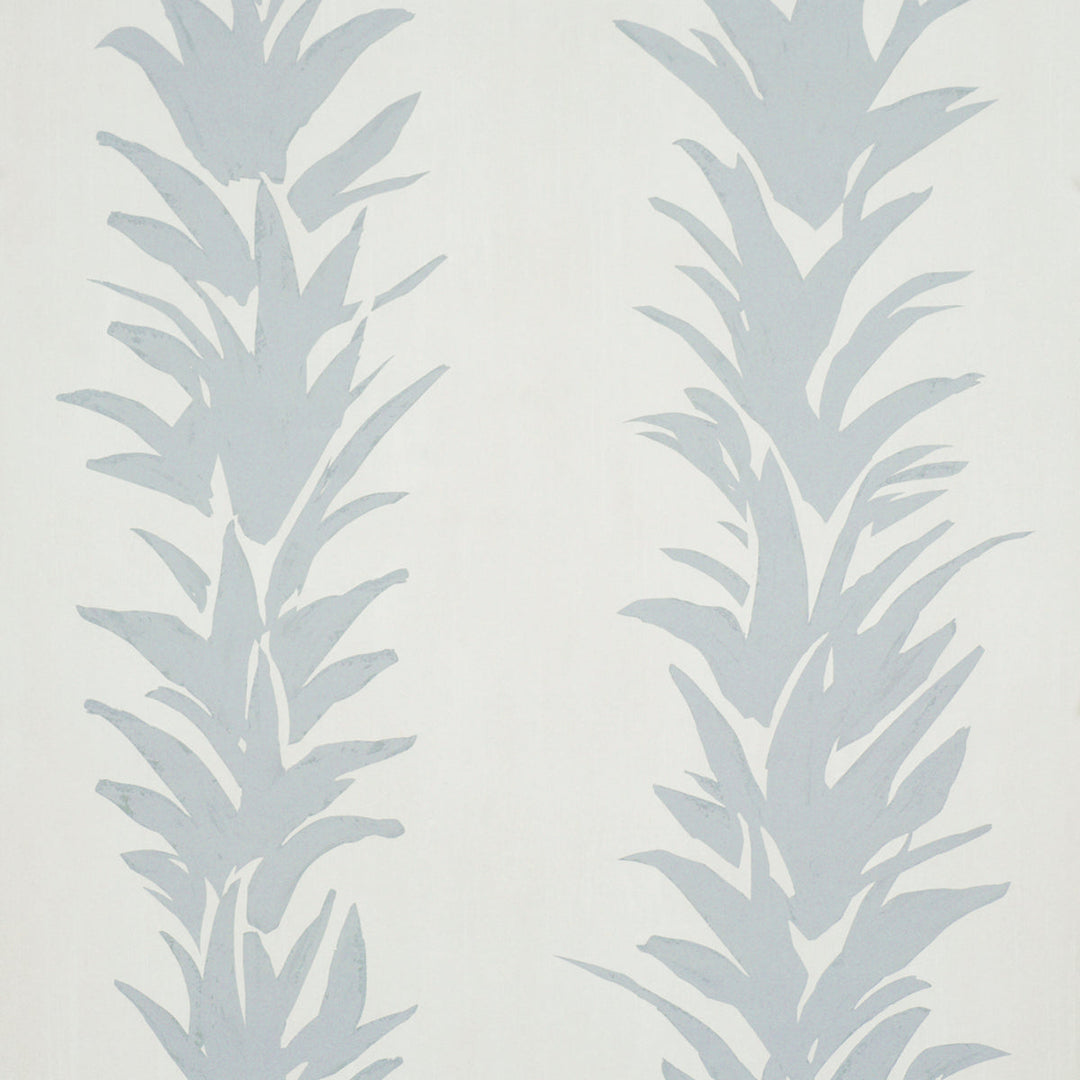 White Lotus - Cool Gray by Schumacher Wallcovering