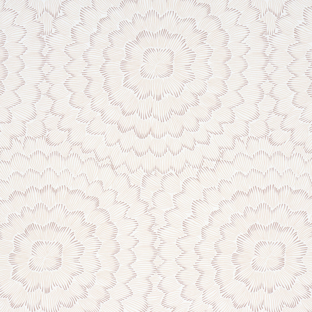 Feather Bloom - Chai by Schumacher Wallcovering